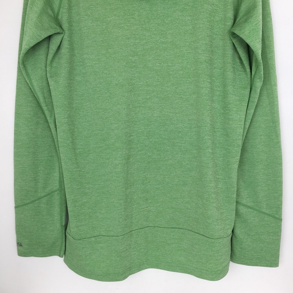 Simms Insect Shield Hoodie Top Bug-stopper Solar Flex UPF 50 Pullover Green - Picture 8 of 10